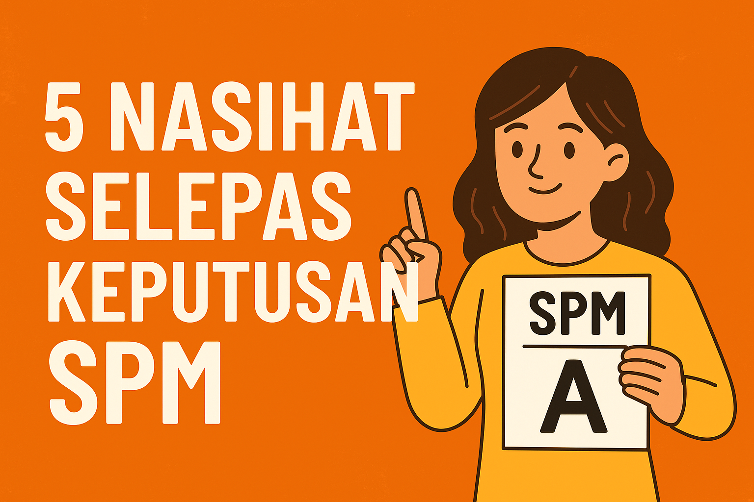 Keputusan SPM: 5 Nasihat Untuk Pelajar dan Ibu Bapa