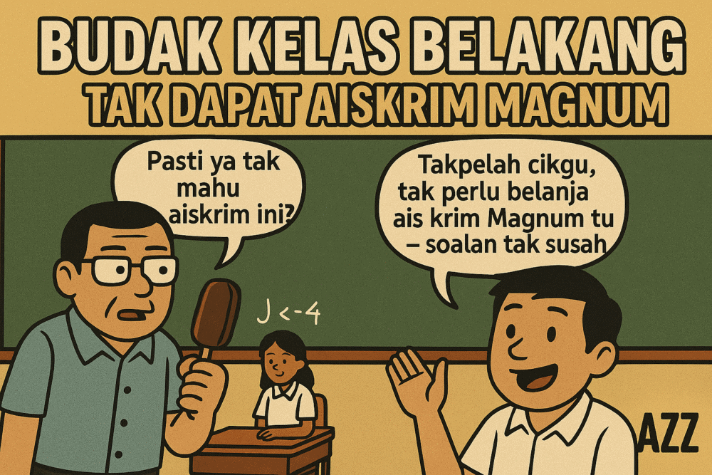 Saya, Cikgu Kor dan Aiskrim Magnum